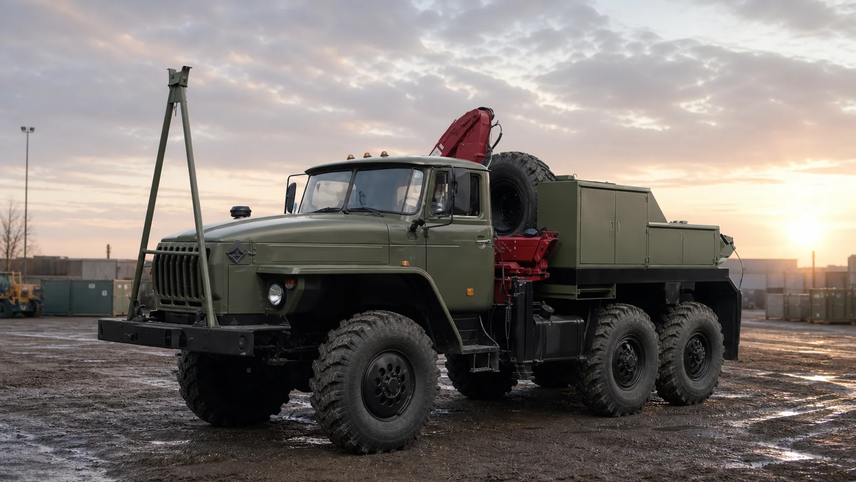 MTP-A2.1 RECOVERY TRUCK 6×6 recovery & support, view 1 of 1